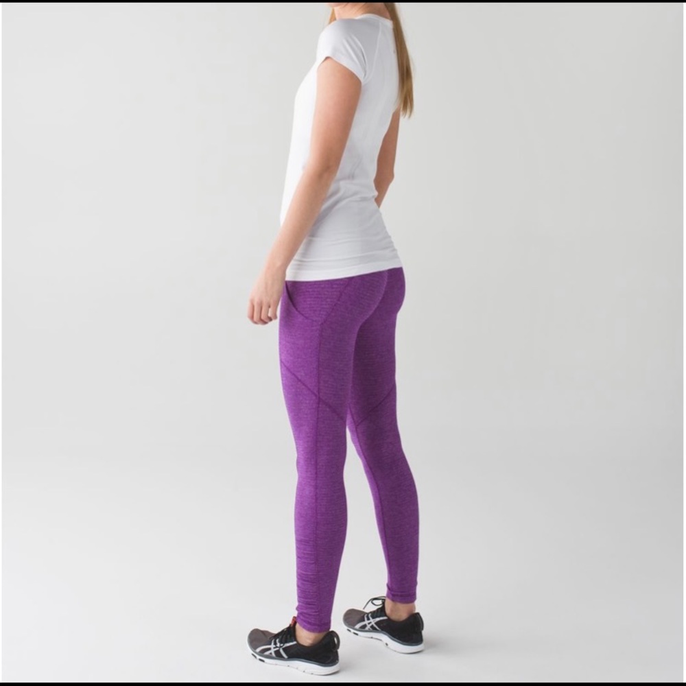 Lululemon Speed Tight Rulu Woven Warm Winter Leggings